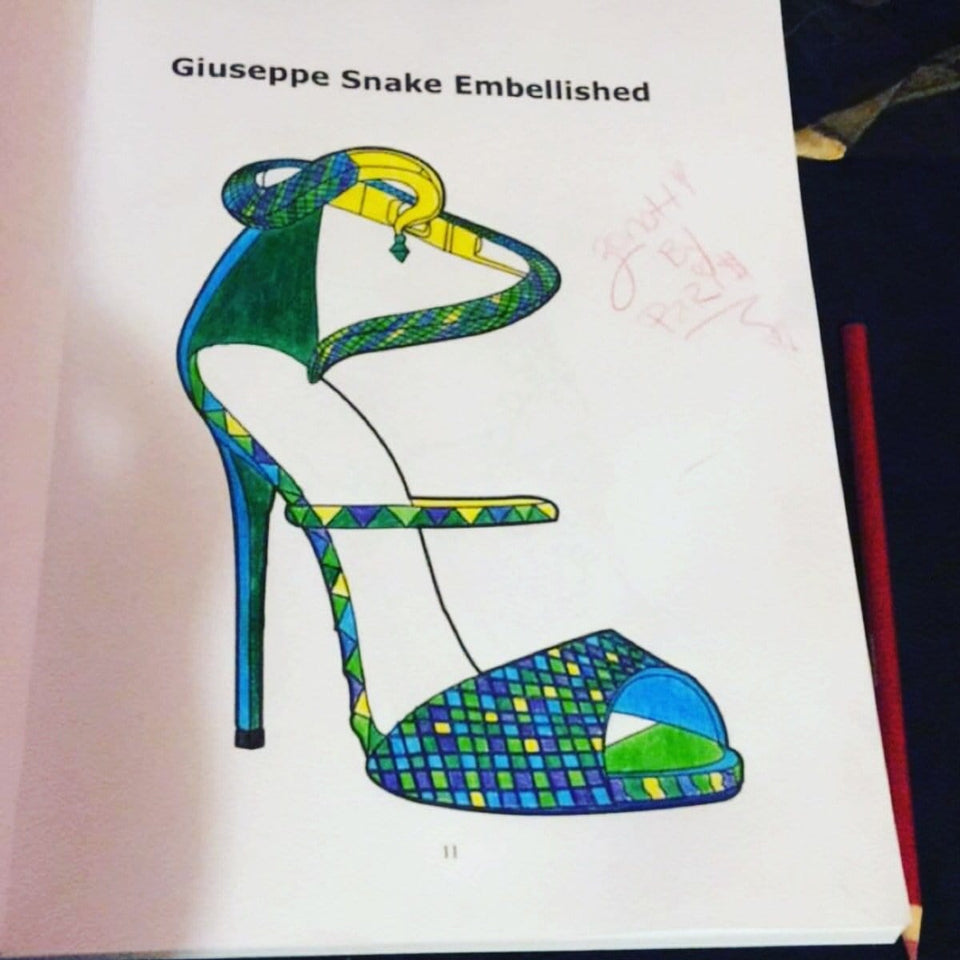 Free shoe coloring pages: Design a shoe coloring activity